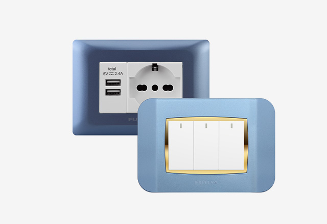 電気スイッチとソケット