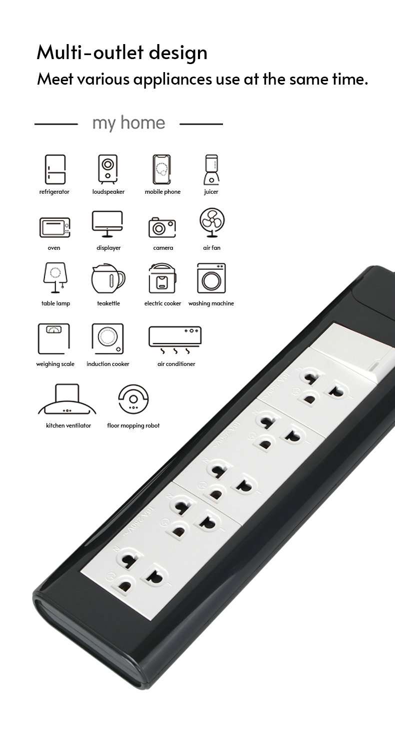 6 Way Power Strip 6 Way Power Strip
