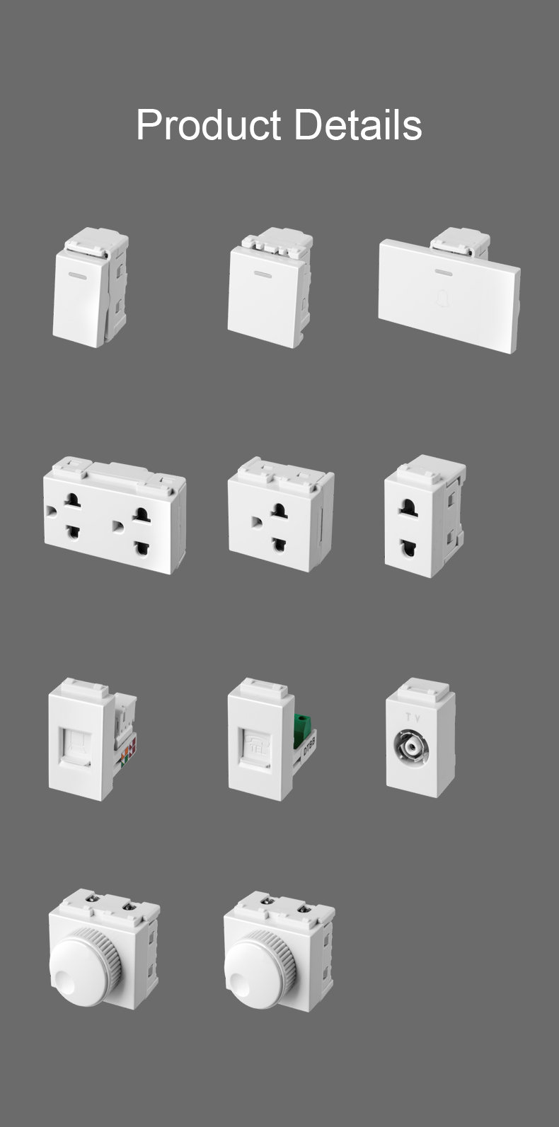 Flat Sockets And Switches Flat Sockets And Switches