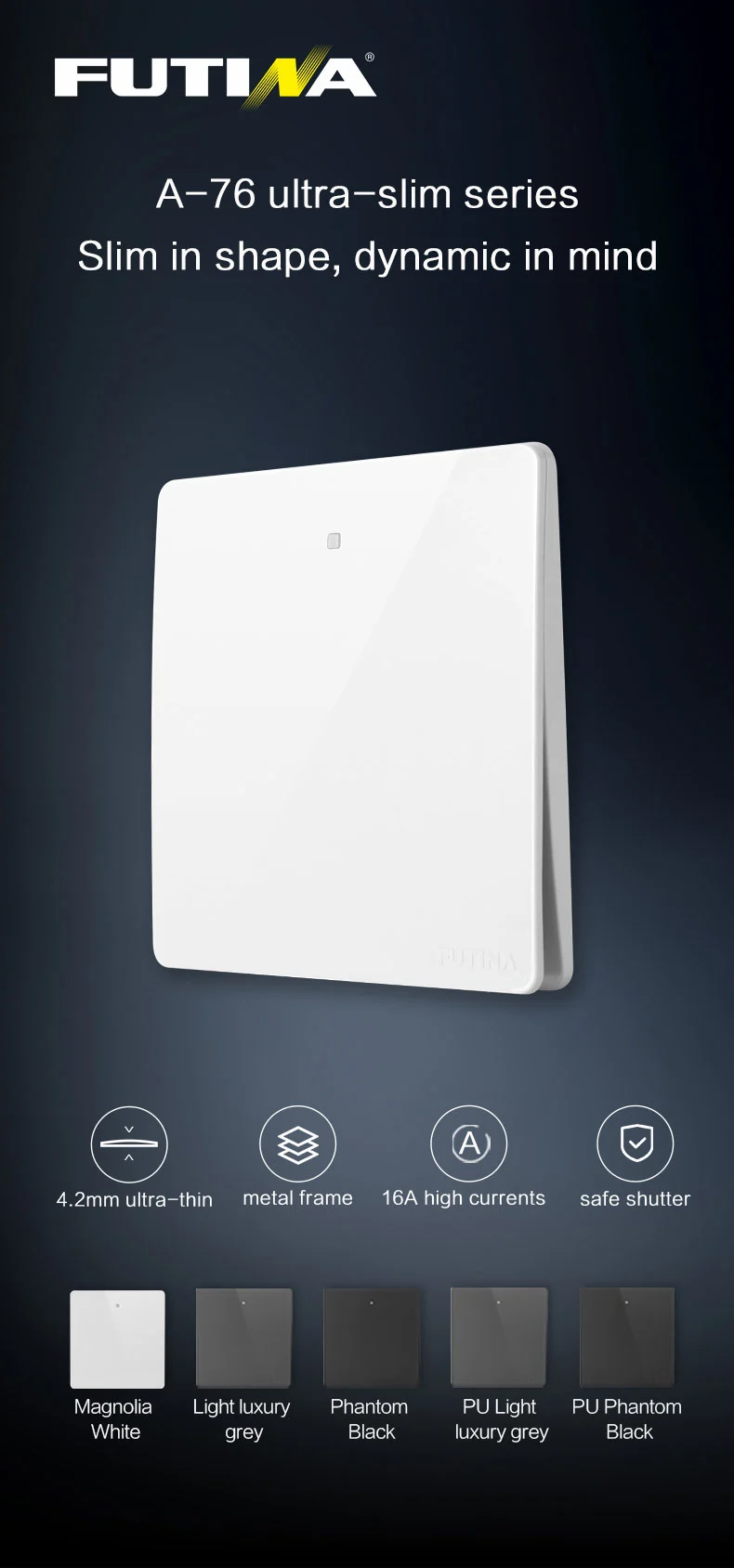highlight of silm switches and sockets uk a76 series 1 highlight of silm switches and sockets uk a76 series 1